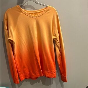 Tek Gear Women's Gradient Orange Sweater
